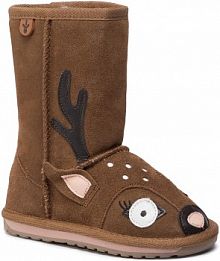Śniegowce EMU Australia brązowe dziecięce 