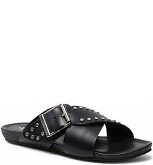 Klapki eleganckie QUAZI czarne damskie