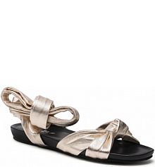 Sandały QUAZI złote damskie QZ-76-06-001016 111