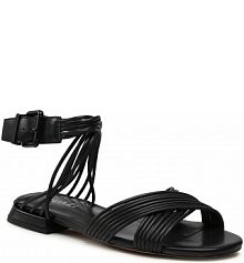 Sandały QUAZI czarne damskie 