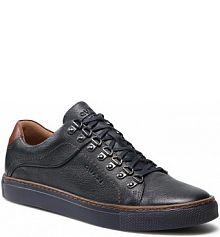 Sneakersy QUAZI czarne męskie 