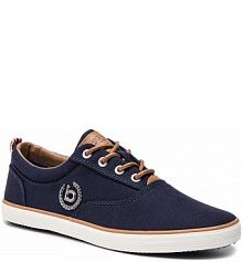 Tenisówki Bugatti granatowe męskie 