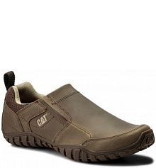 Półbuty wsuwane CATerpillar brązowe męskie 