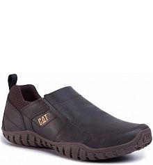 Półbuty wsuwane CATerpillar brązowe męskie 