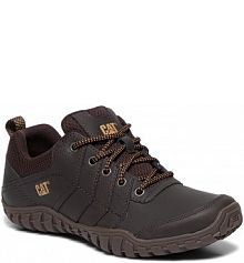 Półbuty sznurowane CATerpillar brązowe męskie 
