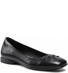 Półbuty wsuwane ECCO czarne damskie 