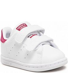 Buty na rzepy adidas białe dziecięce 