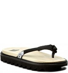 Japonki Berkemann czarne damskie Addy 00136 Silber/Schwarz 650