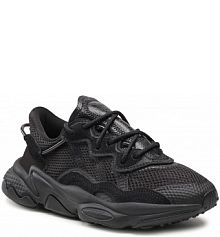 Półbuty sznurowane adidas czarne dziecięce 