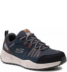 Półbuty sznurowane Skechers granatowe męskie 