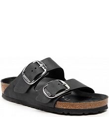 Klapki eleganckie Birkenstock czarne damskie 