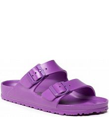 Klapki eleganckie Birkenstock fioletowe damskie Arizona EVA 1020635 Bright Violet
