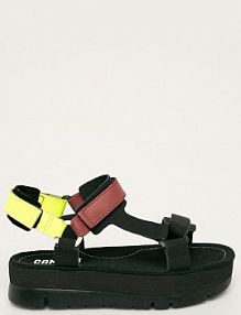 Sandały na koturnie Camper  czarne K201037.003