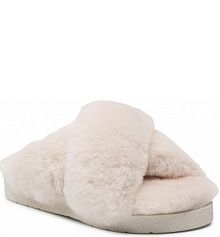 Klapki eleganckie Inuikii białe damskie Classic 70104-331 Beige