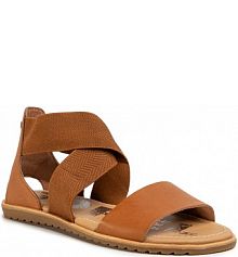 Sandały Sorel brązowe dziecięce Ella Sandal NL3201 Camel Brown/Marron Chameau