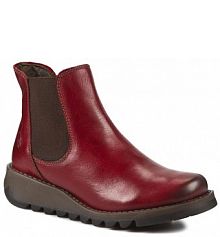 Sztyblety Fly London bordowy damskie 