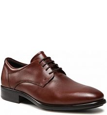 Półbuty wizytowe ECCO brązowe męskie 