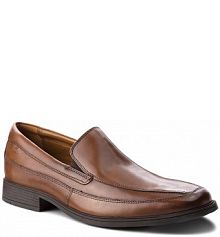 Półbuty wizytowe Clarks brązowe męskie 