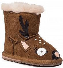 Kozaki EMU Australia brązowe dziecięce 