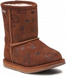 Śniegowce EMU Australia brązowe dziecięce 