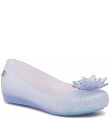 Półbuty wsuwane Melissa fioletowe dziecięce Ultragirl + Frozen Inf 32852 Clear Glitter 53648