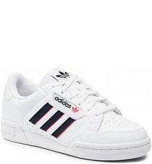 Półbuty sznurowane adidas białe damskie 