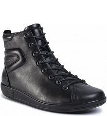 Botki ECCO czarne damskie 