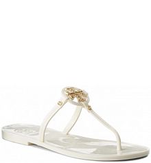 Japonki Tory Burch białe damskie 