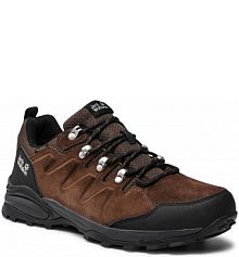 Buty trekkingowe niskie Jack Wolfskin brązowe męskie 
