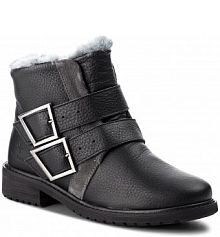 Botki EMU Australia czarne dziecięce Bass W11782 Black