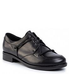 Półbuty sznurowane Gino Rossi czarne damskie