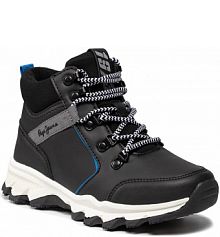 Trzewiki Pepe Jeans czarne dziecięce Peak Night Junior PBS50094 Black 999