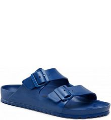 Klapki Birkenstock granatowe męskie 