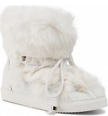 Śniegowce Eva Minge białe damskie 