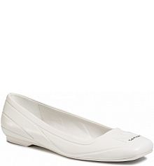 Baleriny Calvin Klein białe dziecięce Eboni 2 B4E7902 White