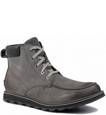 Trzewiki Sorel szare dziecięce Madson Moc Toe Waterproof NM2788 Quarry 052