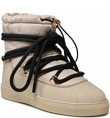 Botki Inuikii beżowe damskie 