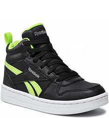 Trzewiki Reebok czarne dziecięce Royal Prime Mid 2 G58519 1 Black/Black/Aciyel