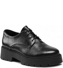 Półbuty na obcasie Wojas czarne damskie 46110-51