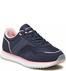 Półbuty sznurowane Sprandi granatowe dziecięce WP07-01549-01 Cobalt Blue