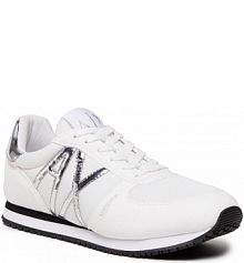 Sneakersy Armani Exchange białe damskie 