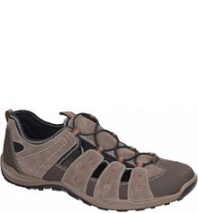 Sandały Manitu szare beżowe dziecięce 620001-09 9