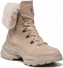 Botki Togoshi beżowe damskie TG-38-07-000395 103