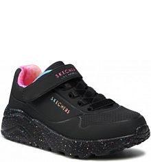 Buty na rzepy Skechers czarne dziecięce 