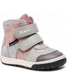 Śniegowce Kickers szare dziecięce 