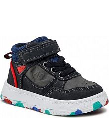 Trzewiki Action Boy czarne dziecięce 