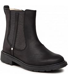 Kozaki Clarks czarne dziecięce 