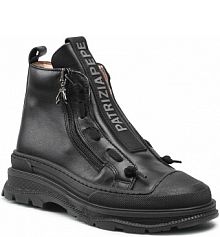 Trzewiki Patrizia Pepe czarne dziecięce PPJ621.01 S Vitello Nero