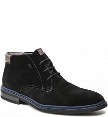 Trzewiki Lloyd czarne męskie Holmes 20-613-10 Schwarz/Graphit