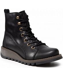 Botki Fly London czarne damskie 